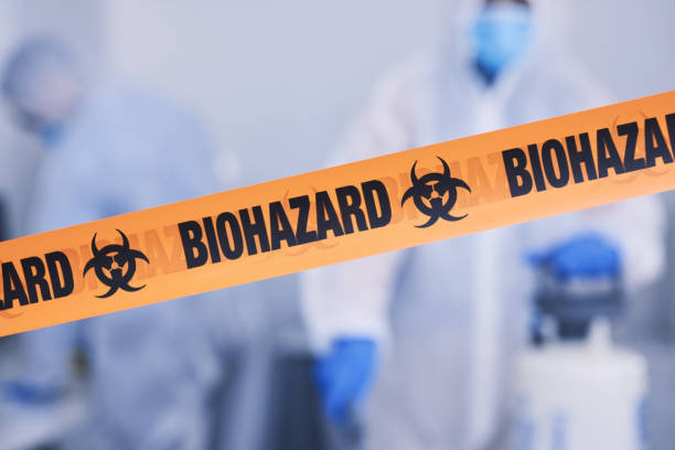 Professional Biohazard Cleanup technician working in Georgetown, CO